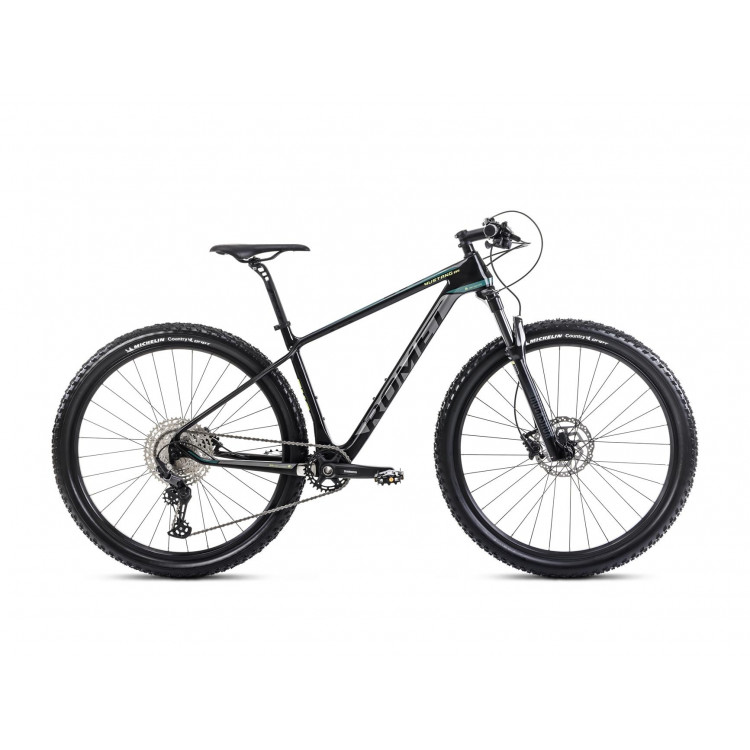 Horský bicykel ROMET MUSTANG EVO 3 2024 XL Čierno-zelená